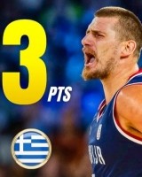 星空体育官方网站-热身赛塞尔维亚76-66希腊 约基奇降维打击独揽23+19 字母哥缺席